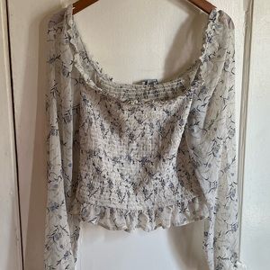 Off the shoulder top